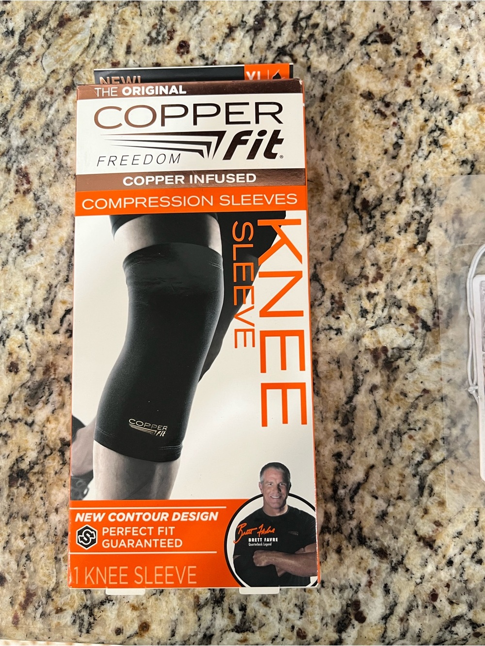 Copper fit knee cuff